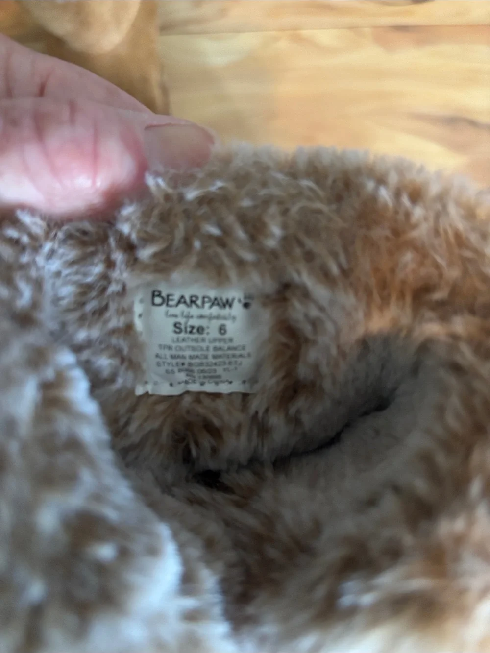 BearPaw Faux-Fur Lined Boot in Light Brown